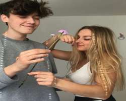 He featured his girlfriend in his videos on YouTube and TikTok.